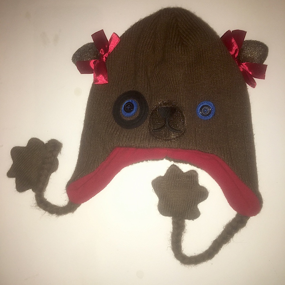 Hat very cute Red an brown